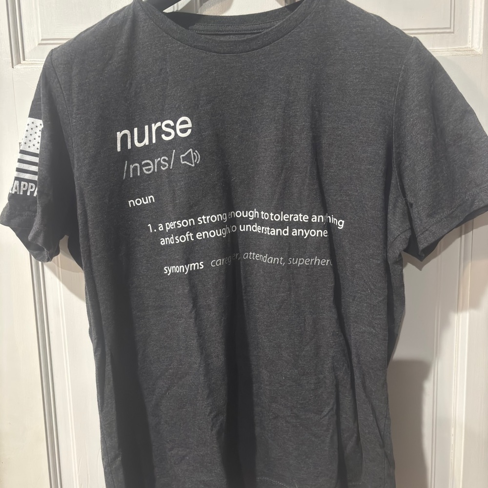 Gray Graphic Tee for Women